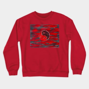 yin yang, the perfect balance Crewneck Sweatshirt